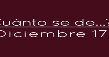 ¿Cuanto se de … La Navidad? – Diciembre 17